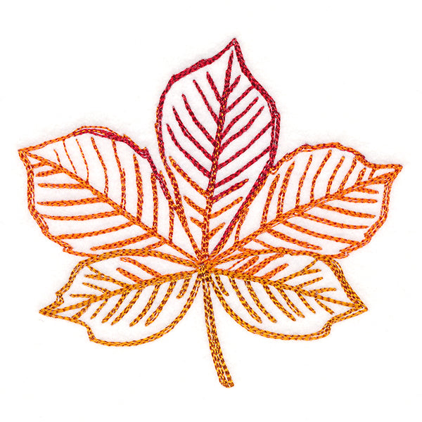 Autumn Ambience - Horse Chestnut Leaf