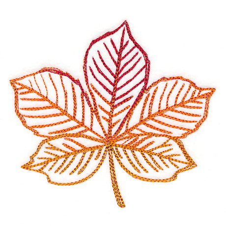 Autumn Ambience - Horse Chestnut Leaf
