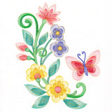 Charming Butterfly Corner