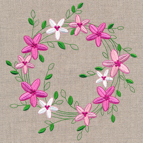 Wildflower Blossoms Wreath