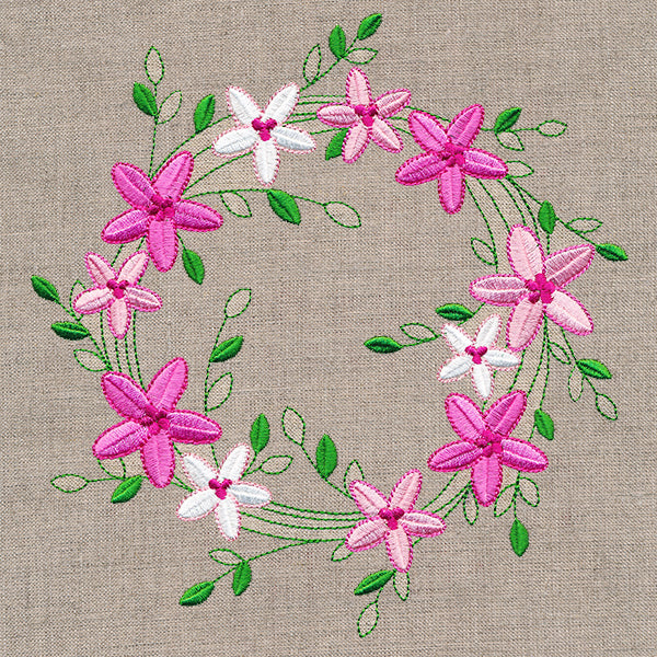 Wildflower Blossoms Wreath