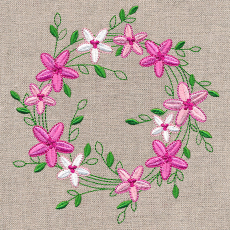 Wildflower Blossoms Wreath