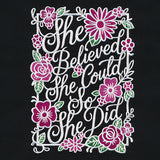 She Believed She Could So She Did