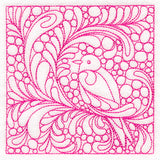 Charming Swallow Quilting Square (Double Run)