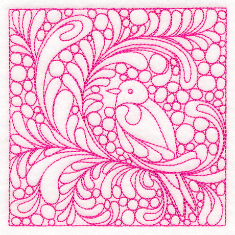 Charming Swallow Quilting Square (Double Run)