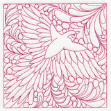 Charming Sparrow Quilting Square (Double Run)