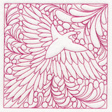 Charming Sparrow Quilting Square (Double Run)