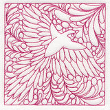 Charming Sparrow Quilting Square (Double Run)