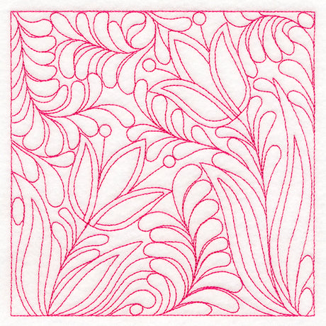 Charming Tulips Quilting Square (Double Run)