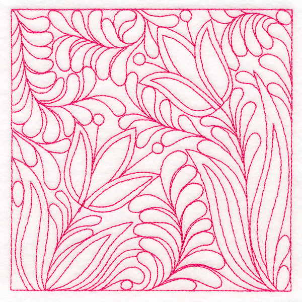 Charming Tulips Quilting Square (Double Run)