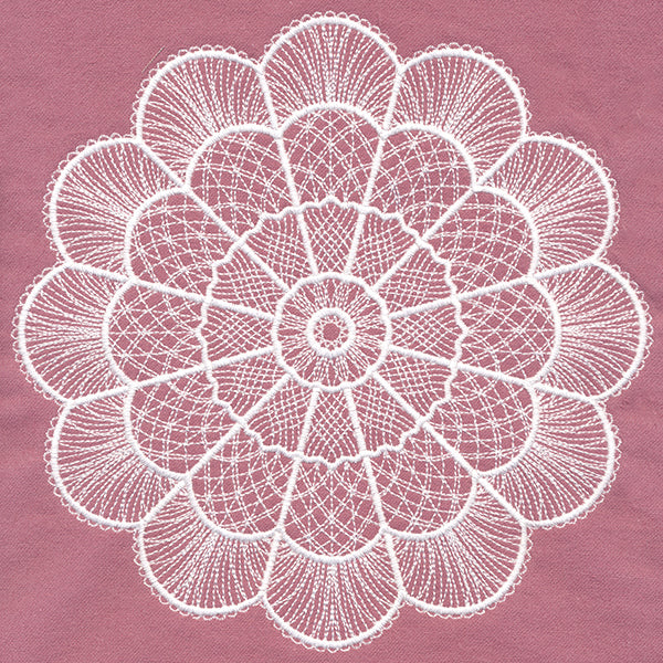 Delicate Blossom Medallion