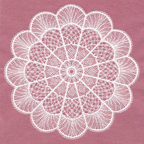 Delicate Blossom Medallion