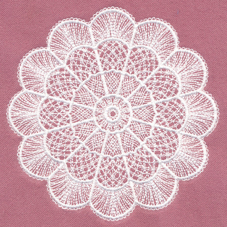 Delicate Blossom Medallion