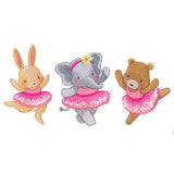 Twirling Ballerinas Trio