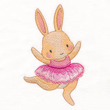 Twirling Bunny Ballerina