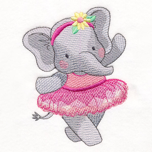 Twirling Elephant Ballerina