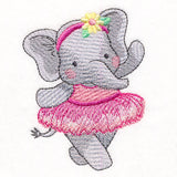Twirling Elephant Ballerina