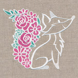 Darling Floral Fox