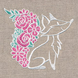 Darling Floral Fox