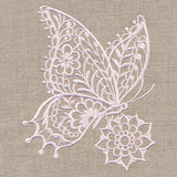 Delicate Butterfly on Bloom