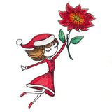 Christmas Beauty with Poinsettia