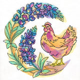 Bluebonnet Blooms Chicken