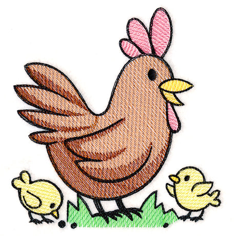 Farm Cuties - Chicken