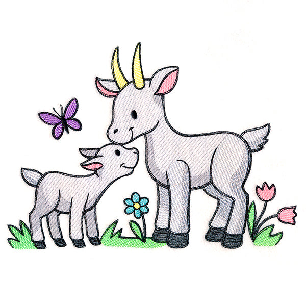 Farm Cuties - Goat