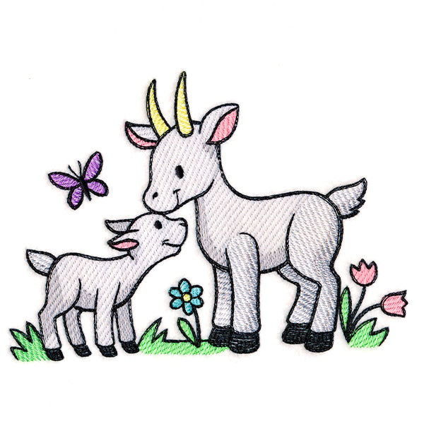 Farm Cuties - Goat