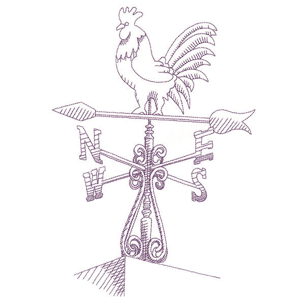 Barnyard Etchings - Weather Vane