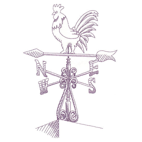 Barnyard Etchings - Weather Vane
