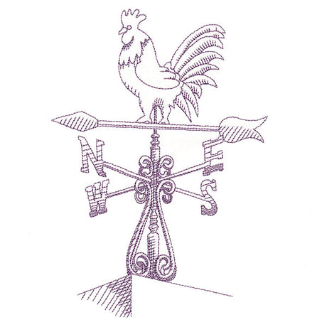 Barnyard Etchings - Weather Vane