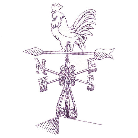 Barnyard Etchings - Weather Vane
