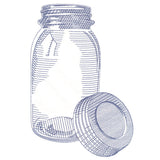 Barnyard Etchings - Mason Jar