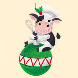 Christmas Chef Cow