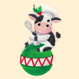 Christmas Chef Cow