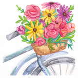 Blooming Bicycle Bouquet
