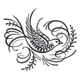 Classic Calligraphy Bird