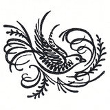 Classic Calligraphy Bird