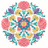 Blissful Floral Medallion