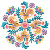 Blissful Rooster Medallion