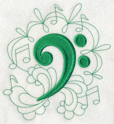 Doodle Bass Clef