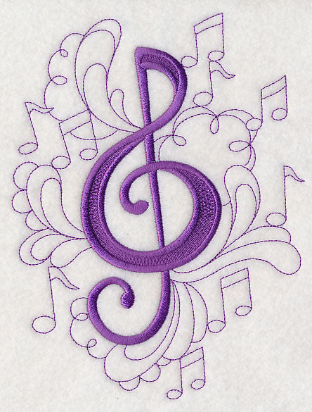 Doodle Treble Clef
