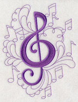 Doodle Treble Clef