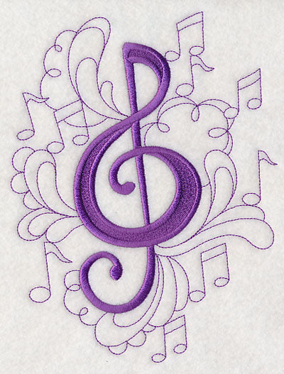 Doodle Treble Clef