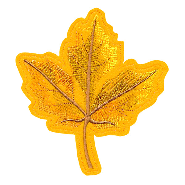 Freestanding Fabric Maple Leaf (In-the-Hoop)