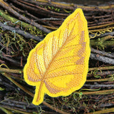 Freestanding Fabric Birch Leaf (In-the-Hoop)