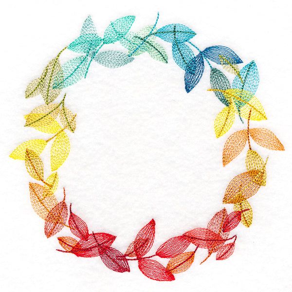 Vibrant Autumn Wreath
