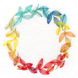 Vibrant Autumn Wreath