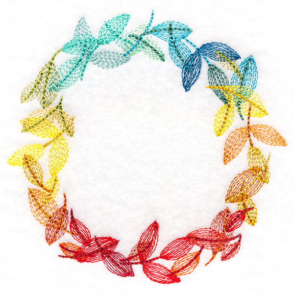 Vibrant Autumn Wreath